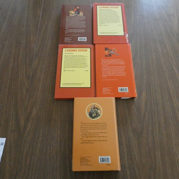 5 Vintage Western Hardback Books Various Authors - Picture 5 of 8